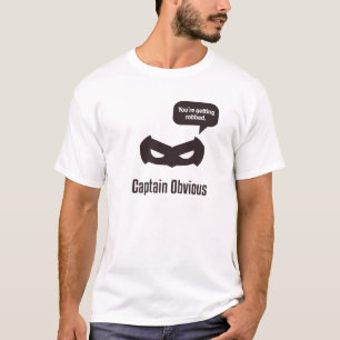 T-shirt Capitaine Obvious