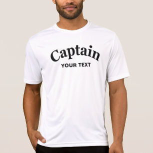 T-SHIRT CAPITAINE - PERSONNALISABLE