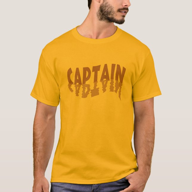 T-shirt Capitaine Reflections (Devant)