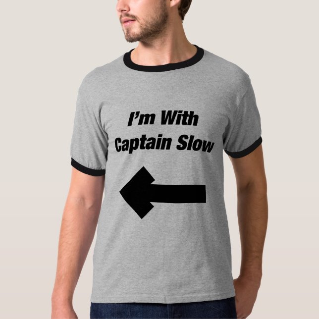 T-shirt Capitaine Slow (Devant)