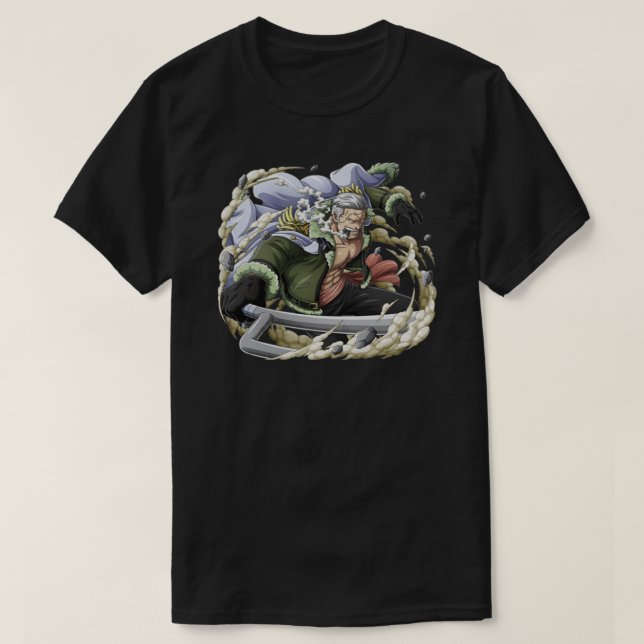 T-shirt Capitaine Smoker Une Pièce Classique 1 (Design devant)