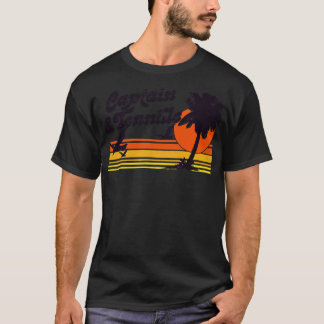 T-shirt Capitaine Tennille Retro les années 70 Design