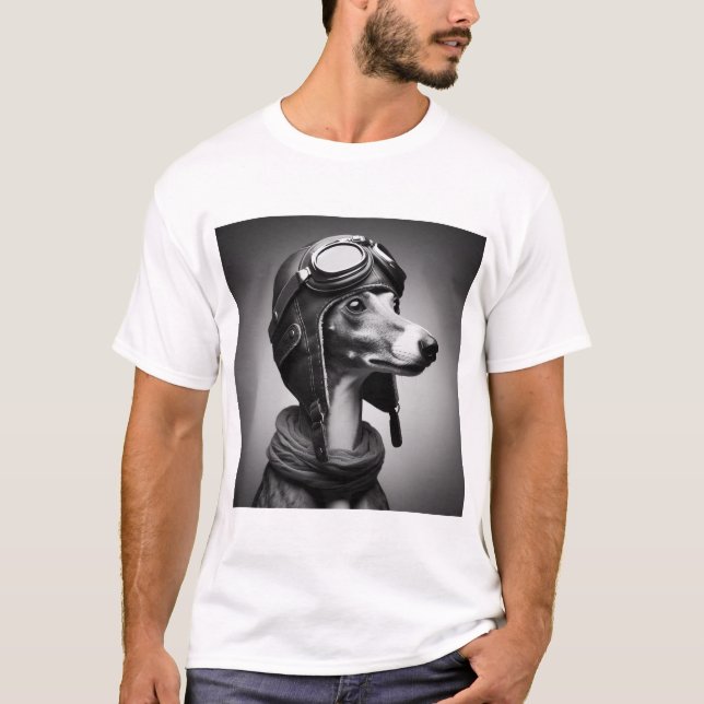 T-shirt Capitaine Whippet (Devant)