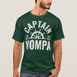 T-shirt Capitaine Wompa Propriétaire de bateau Fête des pè