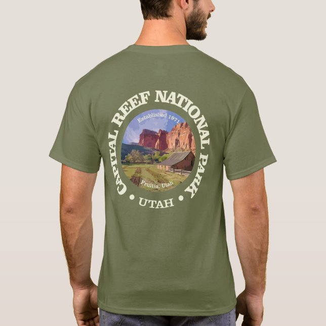 T-shirt Capital Reef NP (rd)2 (Dos)