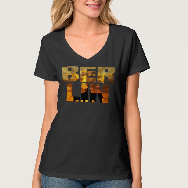 T-shirt Capitale de l'Allemagne Berlin (Devant)
