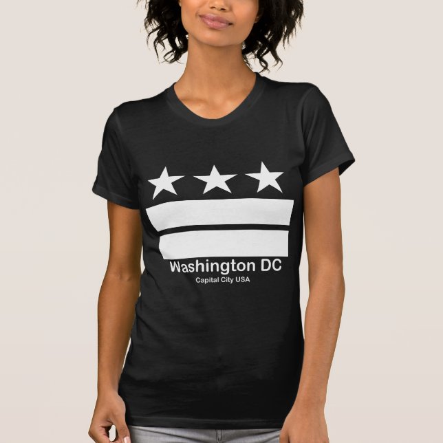 T-shirt Capitale Etats-Unis de Washington DC (Devant)