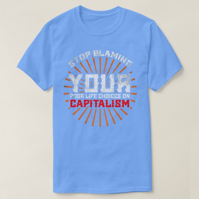 T-shirt Capitalisme 1 (Design devant)