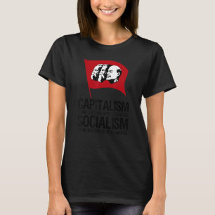 T-shirt Capitalisme Contre Socialisme Anti-Communiste Pro