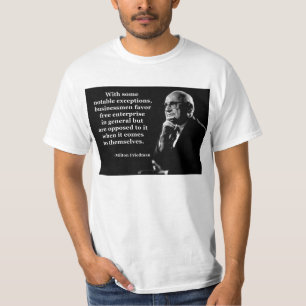 T-shirt Capitalisme de copain de Milton Friedman