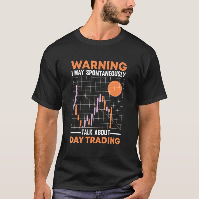 T-shirt Capitalisme de marché stock Jour Trader Capital de (Devant)