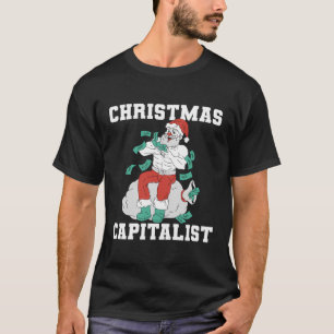 T-shirt Capitaliste de Noël Homme d'affaires - Anti-capita