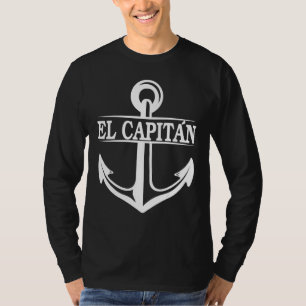 T-shirt Capitan Capitan Bateau Ancre Bateau Et Voile 2