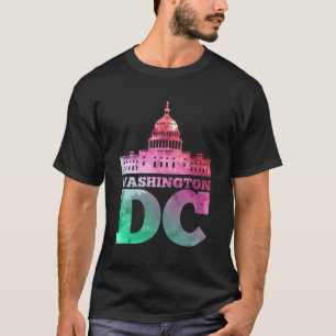 T-shirt Capitol américain Washington Dc Capitol Hill