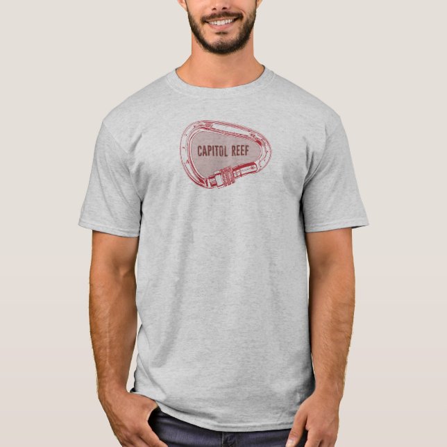 T-shirt Capitol Reef Escalade Carabiner (Devant)