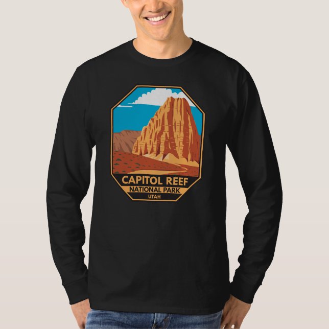 T-shirt Capitol Reef National Park Cathedral Valley Loop (Devant)