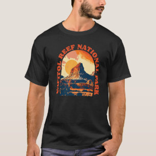 T-shirt Capitol Reef National Park Utah Vintage 80s Vieb R