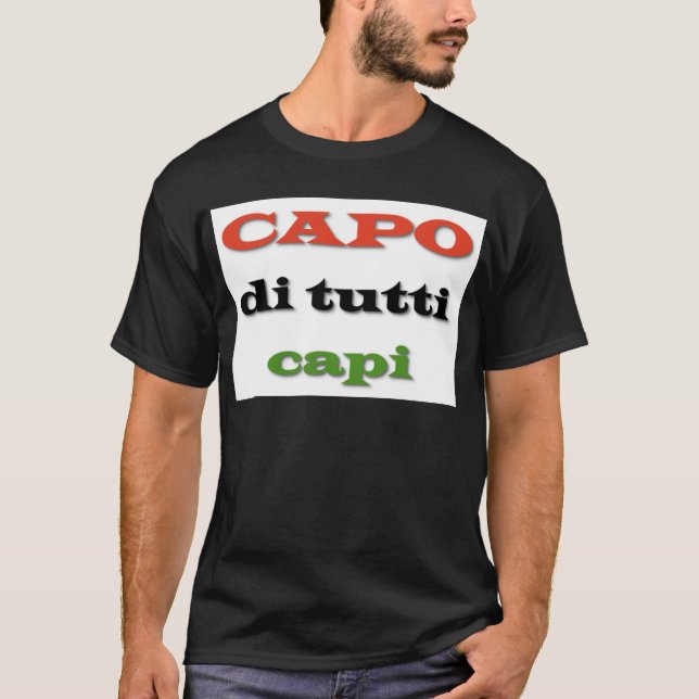 T-shirt Capo/patron (Devant)