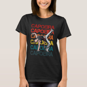 T-shirt Capoeira Brésil danseur entraînement martial athlè