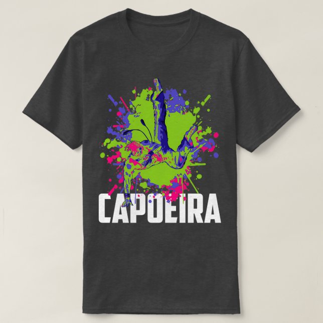 T-shirt Capoeira Brésil Martial Arts Fun et Sports 3 (Design devant)