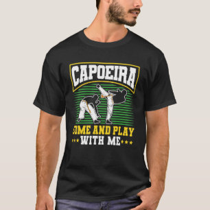 T-shirt Capoeira Brésilienne Danse Capoeiracome Martial