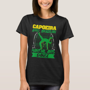 T-shirt Capoeira brésilienne Danse Martial Capoeiraafro