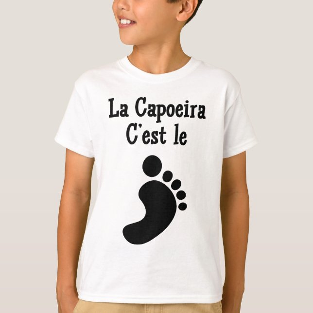 T-shirt Capoeira Martial Art Fighter (Devant)