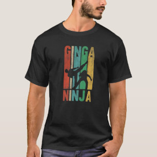 T-shirt Capoeria Ginga Ninja Pour Un Capoeirista