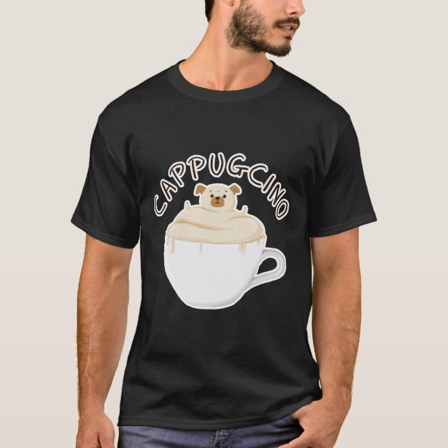 T-shirt Cappuccino ! Classique  640 (Devant)