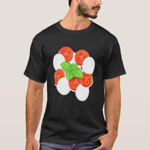 T-shirt Caprese Morzarella I Tomates Légumes Jardiniers
