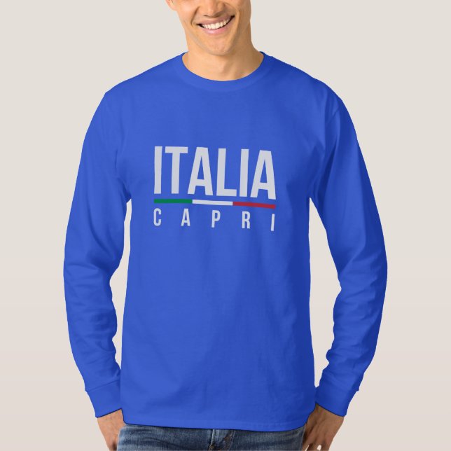 T-shirt Capri Italia (Devant)