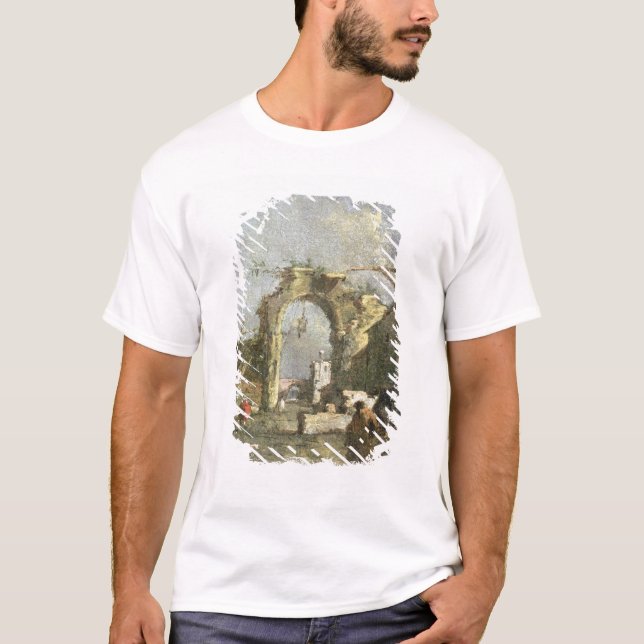 T-shirt Capriccio - ruines, XVIIIème siècle (Devant)