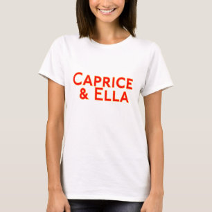 T-shirt Caprice & Ella Tee à manches courtes pour femmes