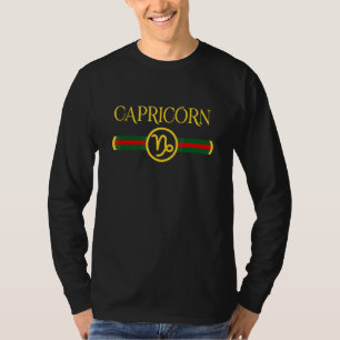 T-shirt Capricorn Zodiac Mai Avril Anniversaire Art Graphi