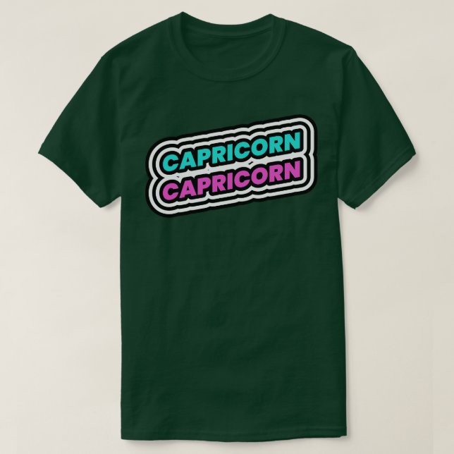 T-shirt Capricorne (Design devant)