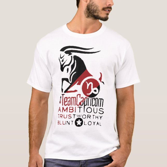 T-shirt Capricorne d'équipe (Devant)