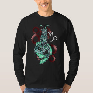 T-shirt Capricorne Horoscope Inspiré Capricorne Symbole Re