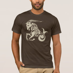 T-shirt Capricorne zodiaque signe 22 décembre grunge - 19