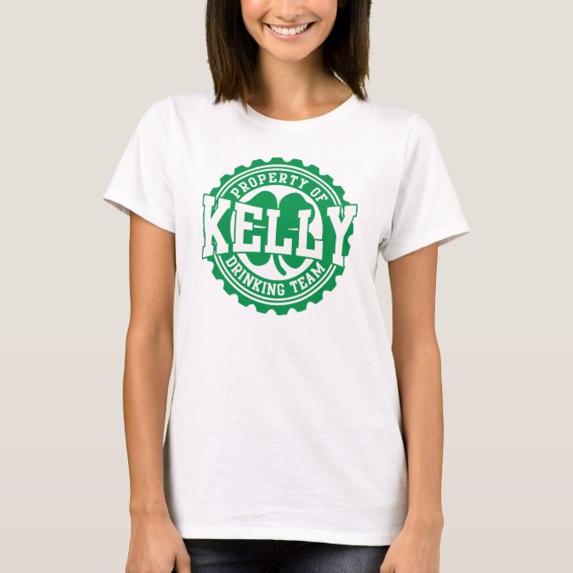 T-shirt Capsule potable irlandaise d'équipe de Kelly (Devant)