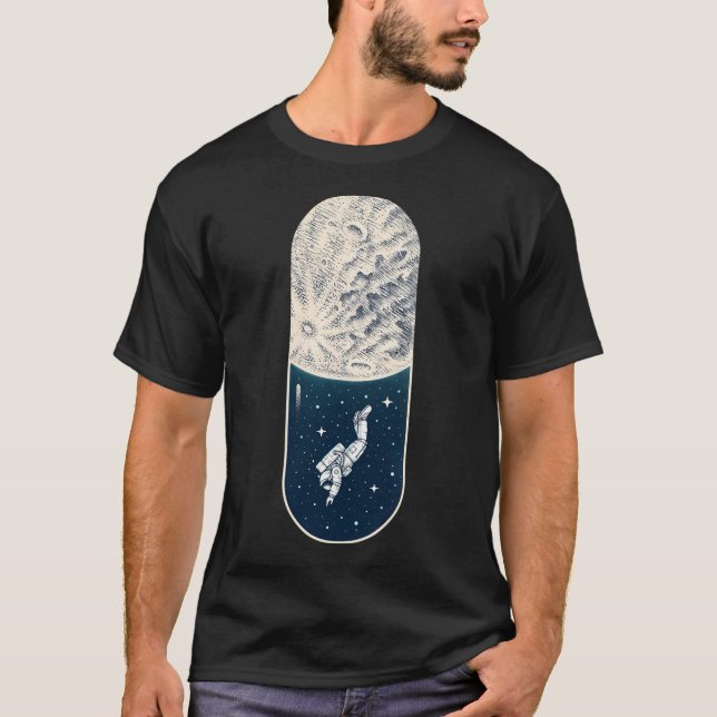 T-shirt Capsule spatiale (Devant)