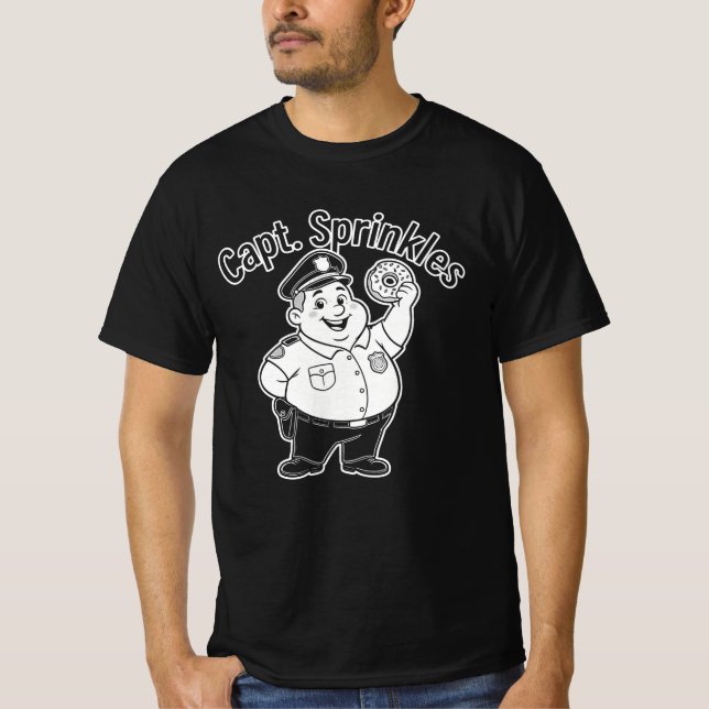T-shirt Capt. Sprinkles  (Devant)