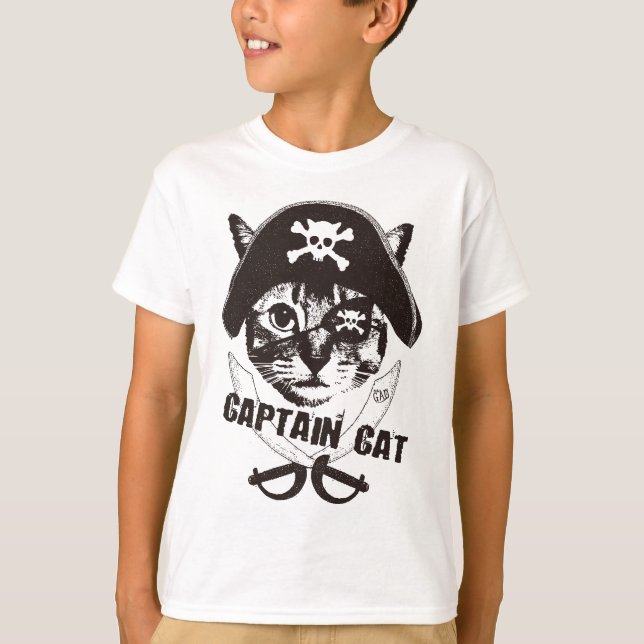 T-shirt Captain Cat (Devant)