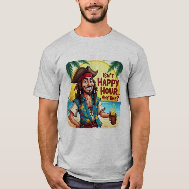 T-SHIRT CAPTAIN JACK (Devant)