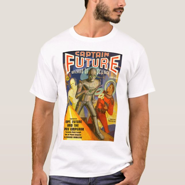 T-shirt Captain la première question de Future Winter (Devant)