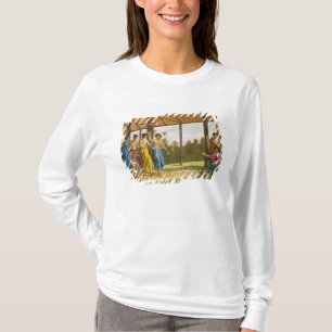 T-shirt Captain Wallis, dès son arrivée en O'Taheite