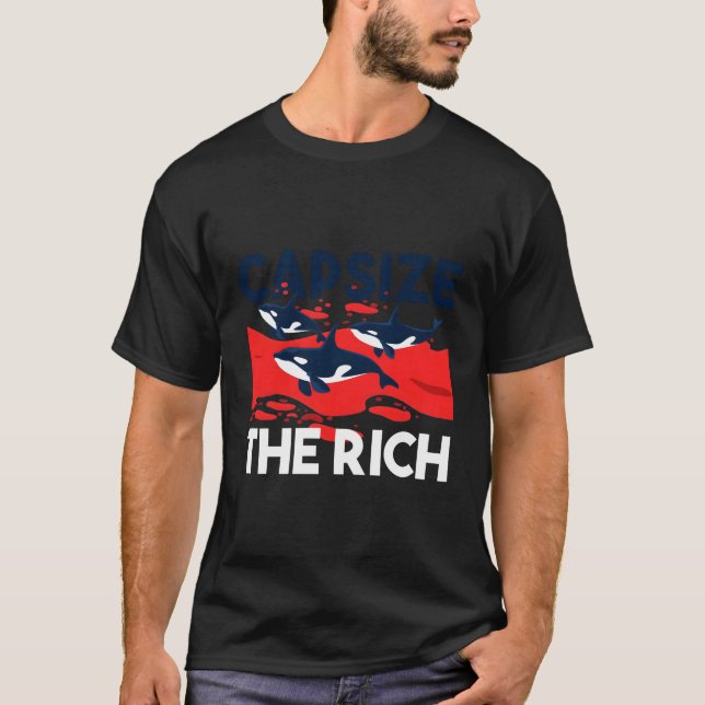 T-shirt Capter La Riche Baleine D'Orca (Devant)