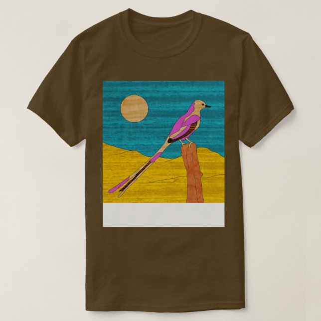 T-shirt Capteur à queue de ciseau (Design devant)