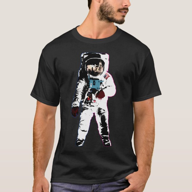 T-shirt Capteur d'astronaute Apollo 11 (Devant)