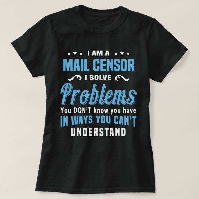 T-shirt Capteur de courrier (Design devant)