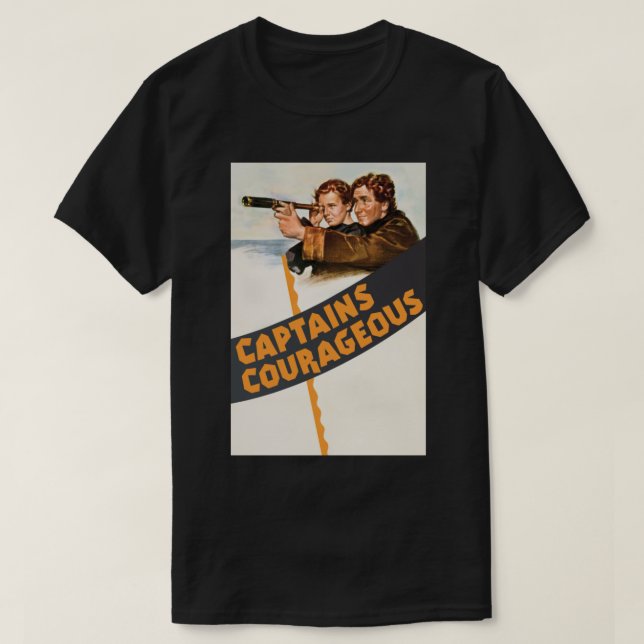 T-shirt Capteurs Courageux Victor Fleming 5 (Design devant)